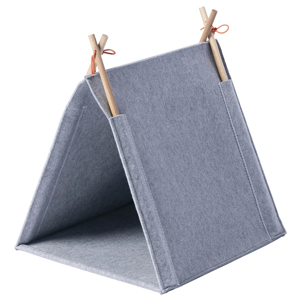 UTSÅDD Casa para gatos - gris/fieltro