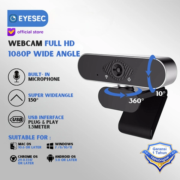 Web Camera Full HD IP Camera PC 1080P | Tokopedia