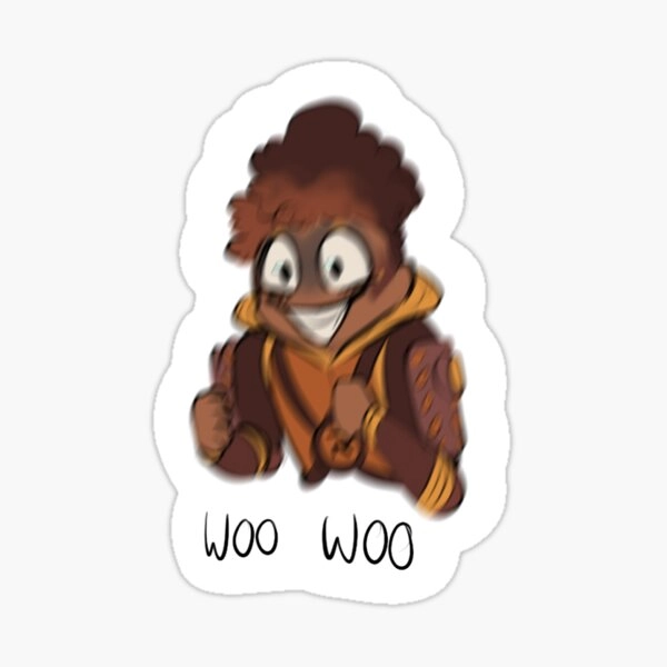 Woo Woo - Rusty StEx Sticker
