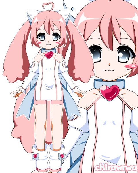 Fullbody Moe Live2D Model Art by milkbow (@milkbows)