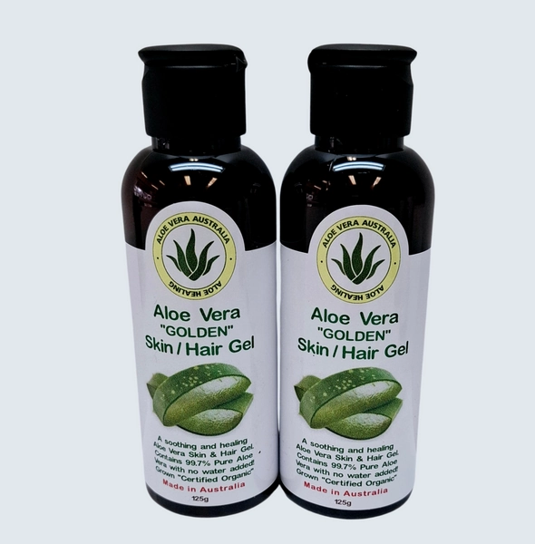 250g 99% Pure (GOLDEN) Aloe Skin/Hair Gel