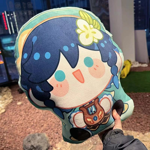 Venti Genshin Impact Cushion Anemo Archon Venti Plushie