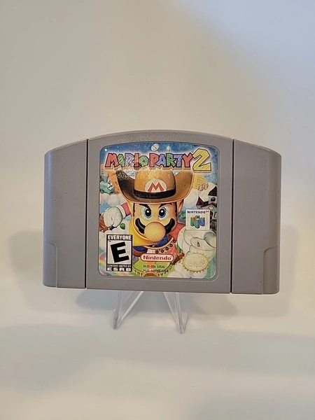 Mario Party 2 (Nintendo 64 N64, 2000) AUTHENTIC TESTED