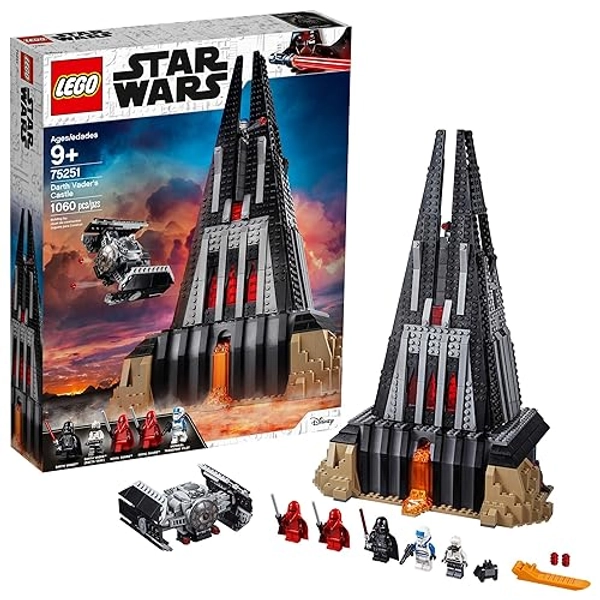Sinoeem LEGO Star Wars Darth Vader's Castle 75251 Building Kit Includes TIE Fighter, Darth Vader Minifigures, Bacta Tank and More (1,060 Pieces) - (Amazon Exclusive)