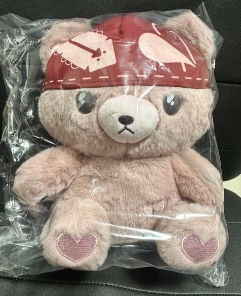 Hololive Marine Houshou Birthday Celebration 2024 Crew Bear Plush Doll H 9.0 in