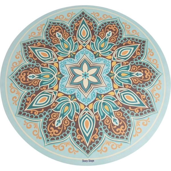 ROUND YOGA MAT MANDALA