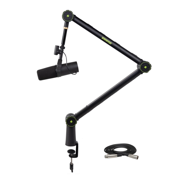Shure SM7B with Boom Arm