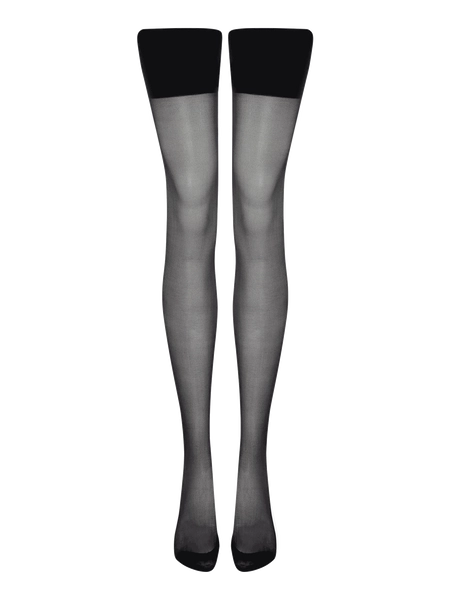 Amber Stockings in Black | Agent Provocateur All Lingerie