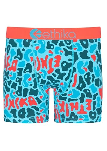 Ethika Mens MID Boxer Brief | Electric Apex - Medium