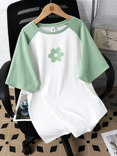 Teen Girl T-Shirt,Oversize