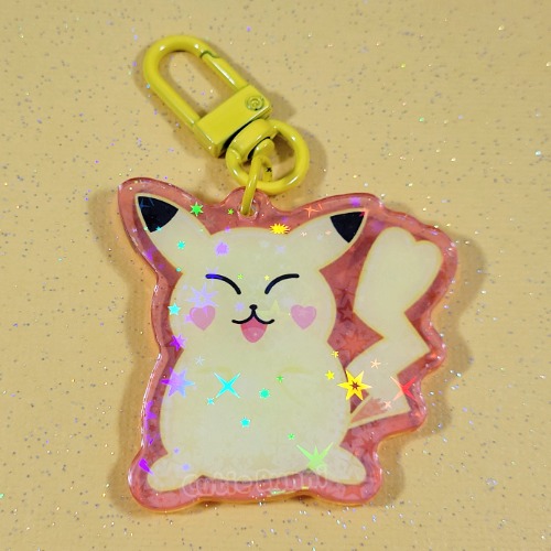 [Pokemon] Pikachu Acrylic Charm Keychain