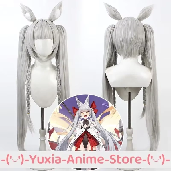 Azur Lane New SR Shipgirl Asanagi Cosplay Wig Anime Game Roleplay Party Costume Prop Wigs Synthetic Hair Heat Resistant Fiber - AliExpress 200000532