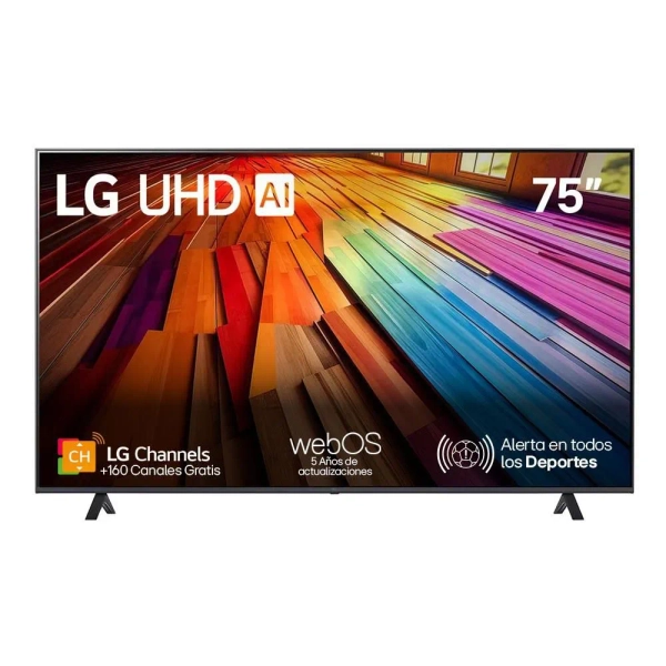 Televisor LG 75 pulgadas LED Uhd4K Smart TV 75UT8000PSB.AWC