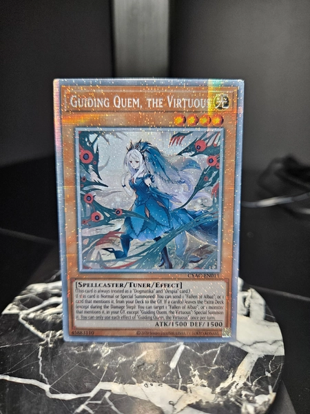 Guiding Quem, the Virtuous - Starlight - Prismatic Secret Rare - Common - Single or Playset - Orica Proxy