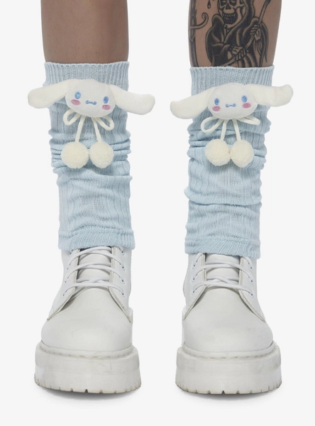 Cinnamoroll Plush Leg Warmers