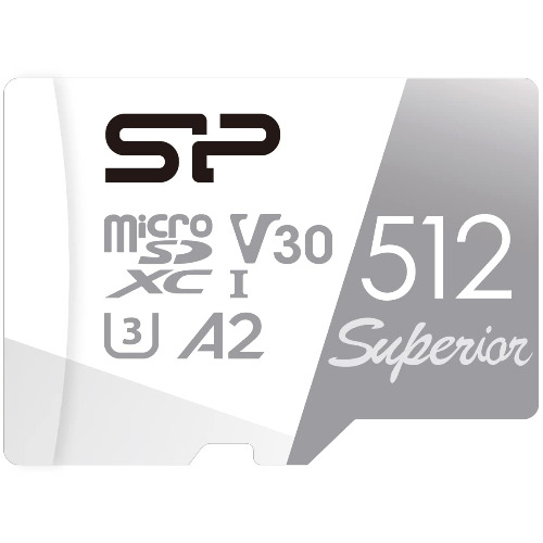 Silicon Power 512GB Superior Micro SDXC Card