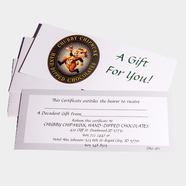 50 Gift Certificate