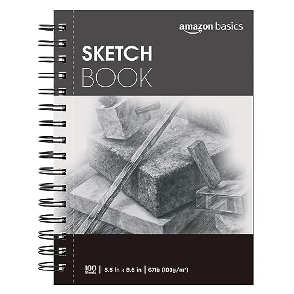 Basics Sketch Pad, 5.5"x8.5", 100 Sheets