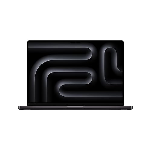 Apple 2024 MacBook Pro Laptop with M4 Pro, 14‑core CPU, 20‑core GPU: Built for Apple Intelligence, 16.2-inch Liquid Retina XDR Display, 24GB Unified Memory, 512GB SSD Storage; Space Black - Apple M4 Pro chip - 24GB Unified Memory, 512GB SSD Storage - Space Black - without AppleCare+