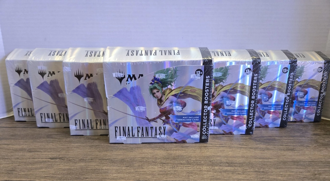 Magic The Gathering Final Fantasy Collector Booster Box New/Sealed IN HAND!