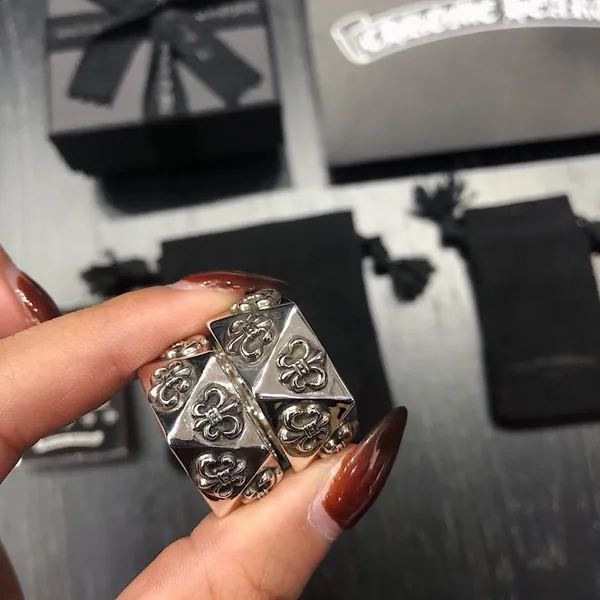 Silver Bent Crown Staff Ring, Silver Chrome Heart Style, Cross Gothic Rings, Punk Rings, Simple Vintage Rings, Gothic Rings, Hip Hop Rings