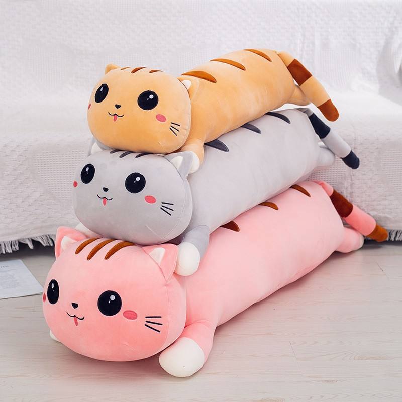 Daniel - Cute and Cozy Long Cat Pillow - 2 / 50cm