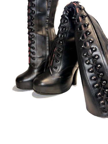 Kinky Knee High Boots from Ilia's Little Shoe Box