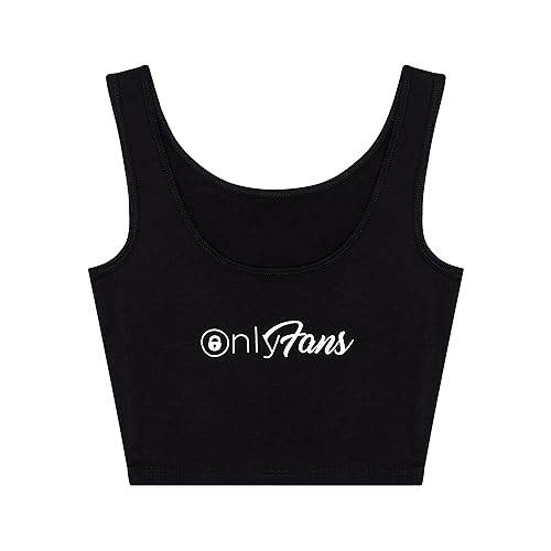OnlyFans Crop Tank - One Size - Classic Black