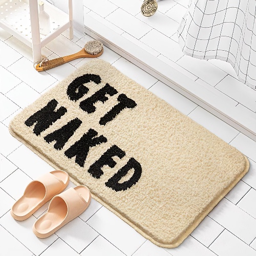 Get Naked Bathroom Mat - 19.6" x 31.5" (50x80cm)