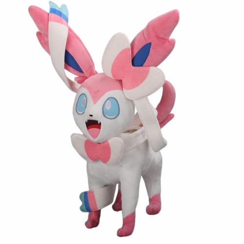 Cute and Detailed Evolution Plushies - Sylveon