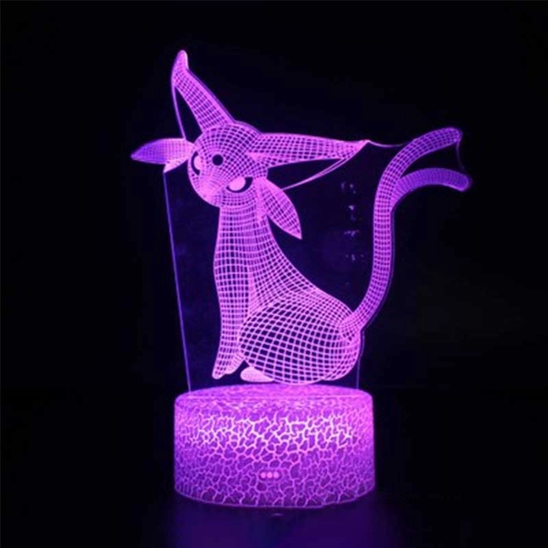 Cute LED Light Night Light Lamp Cute Evolutions - Espeon