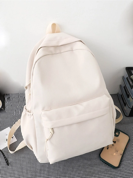 White Schoolbag