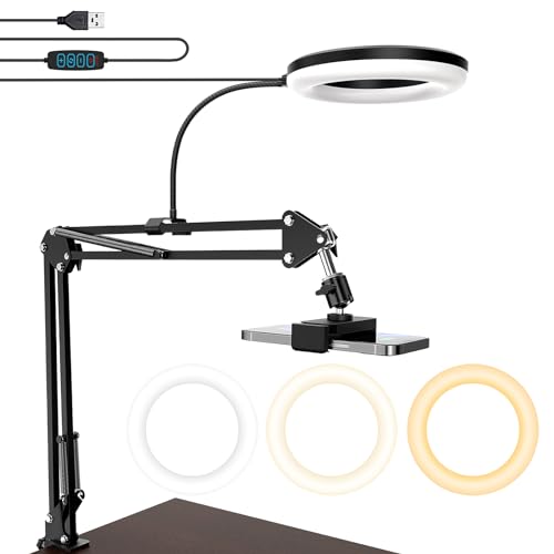 MagLoop Overhead Camera Mount with Ring Light