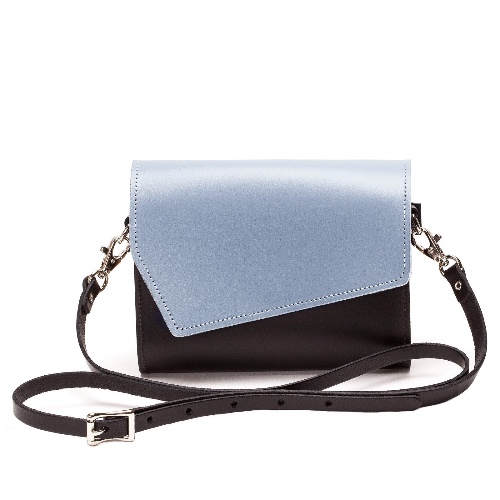 Handmade Leather Clutch Bag - Mocha Mauve - Small