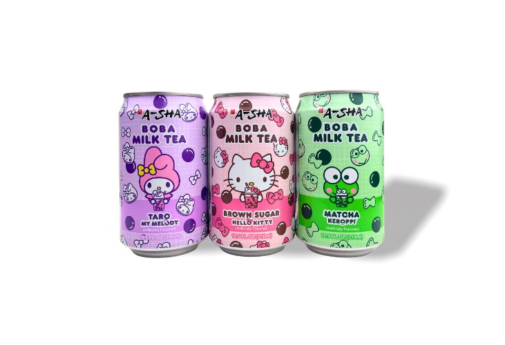 Hello Kitty Boba Milk Tea 3-pack