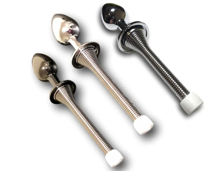 Butt Plug - Doorstop - Unique Anal Plug - Black / Small