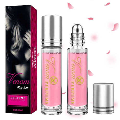 2 Stuks Feromone Parfum Dames, Venom Feromoon parfum, Feromonen Parfum Voor Dames, Feromonen Parfum, Roll-On Feromon Parfum, Venom voor Haar, Feromon Parfum Vrouwen Parfum Dames