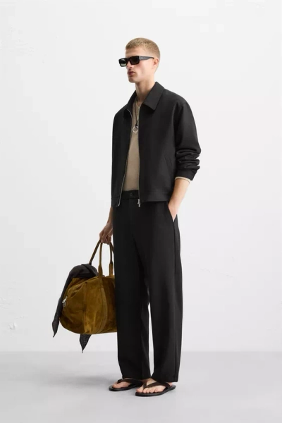 REGULAR FIT ZIP-UP JACKET