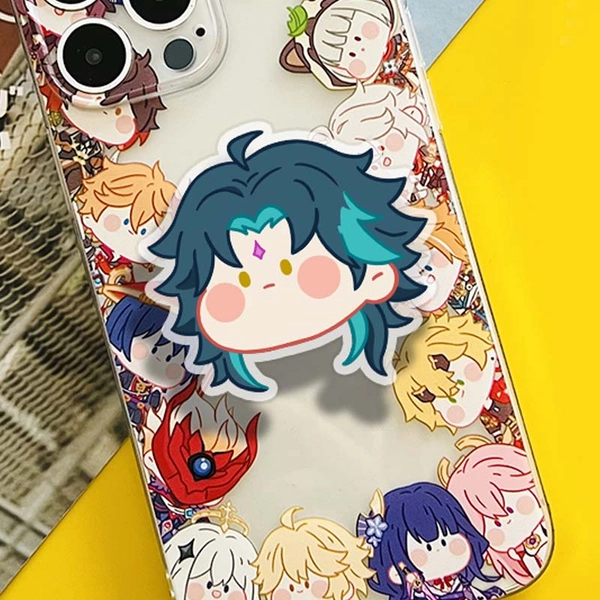 Genshin Impact Phone Grips Cute Genshin Merch Kawaii Genshin Gifts - Xiao