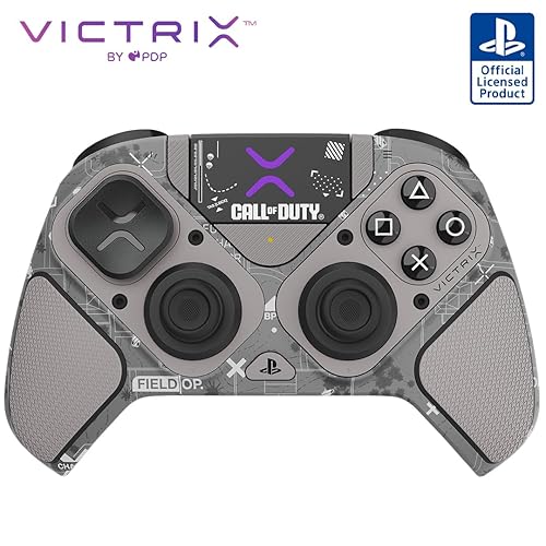 PDP Victrix Pro BFG Wireless Controller: Call of Duty - Field Op - PlayStation 5, PlayStation 4, & Windows 10/11 PC - COD Field Op