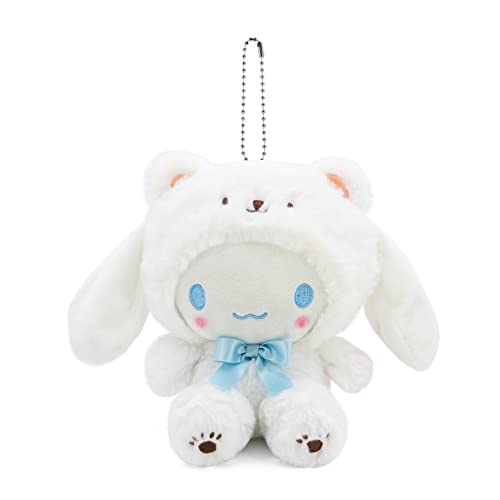 COAQAC Kawaii Cartoon White Bear Cross-Dressing Series Plush,Soft Plush Doll Cute Soft Toys, Plush Pillow Stuffed Animals Toy Birthday Gifts for Girls Kids (White Bear-D, 4in) - 4in - White
