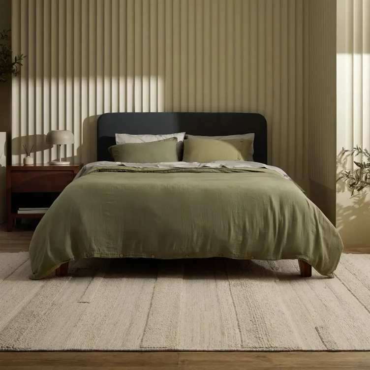 Silk & Snow Eucalyptus Bedding Set 