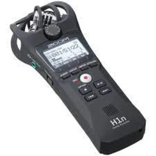 Zoom H1n Handy Recorder (2023 Model, H1n-VP) Portable Recorder