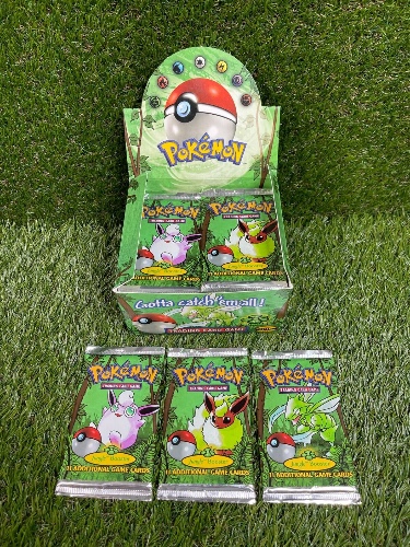 MINT BOX FRESH - Pokemon Jungle Booster Pack | Unlimited | FACTORY SEALED WOTC