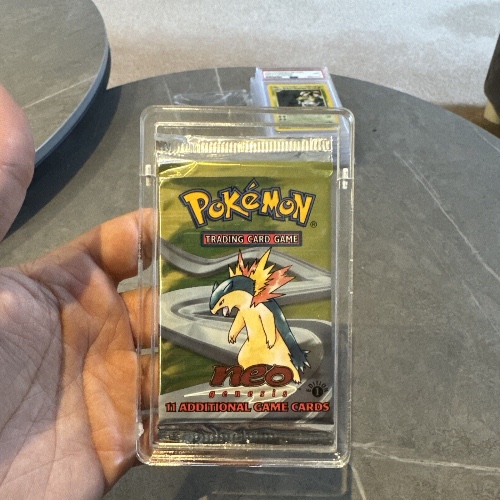 Pokemon Neo Genesis 1st Edition | Typhlosion Booster Pack | SEALED