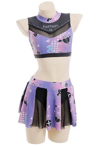 The Devilish Cheerleader Costume - S