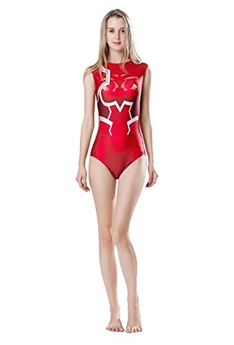 CosplayLife Darling in The FRANXX One-Piece Swimsuit | Swimwear | Sexy Cosplay Bathingsuit - Small - Zero Two