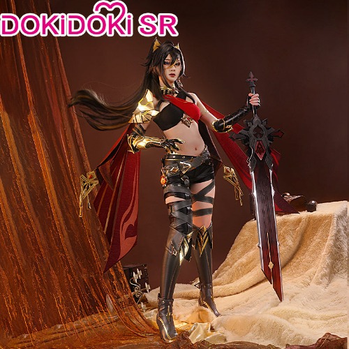 【Size S-2XL 】DokiDoki-SR Game Genshin Impact Dehya Cosplay Costume Sumeru | M-PRESALE