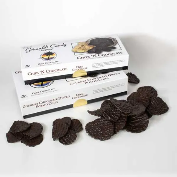 "Chips 'N Chocolate" Chocolate covered Potato Chips - Grimaldi Candy