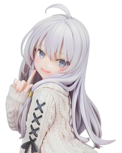 Zatanend Anime Girl Figure 1/7 Journey of Elaina Collection Doll Gift Model Toys